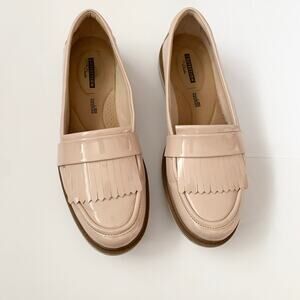 Clarks Raisie Theresa Dusty Pink Loafer Shoes 9.5